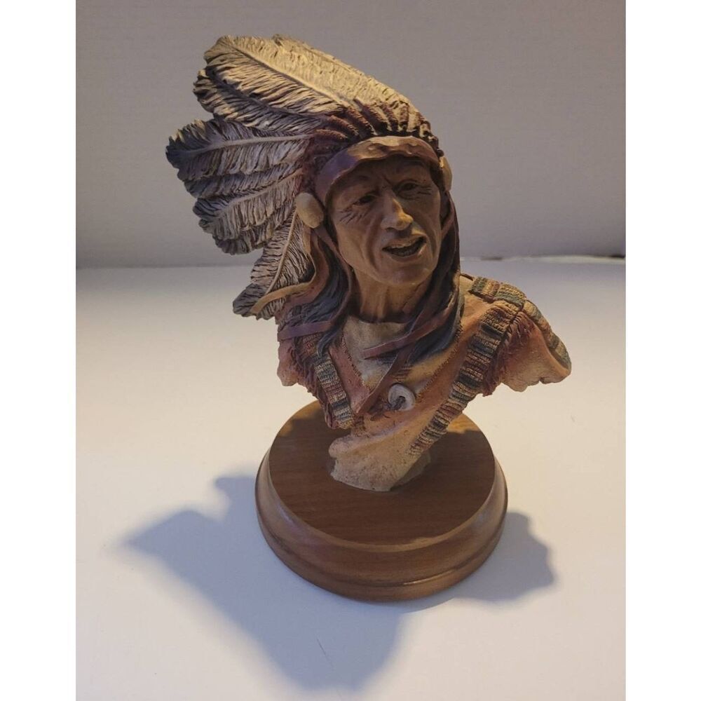 War Cry #3030 Stephen Herrero Mill Creek Studios American Indian Sculpture